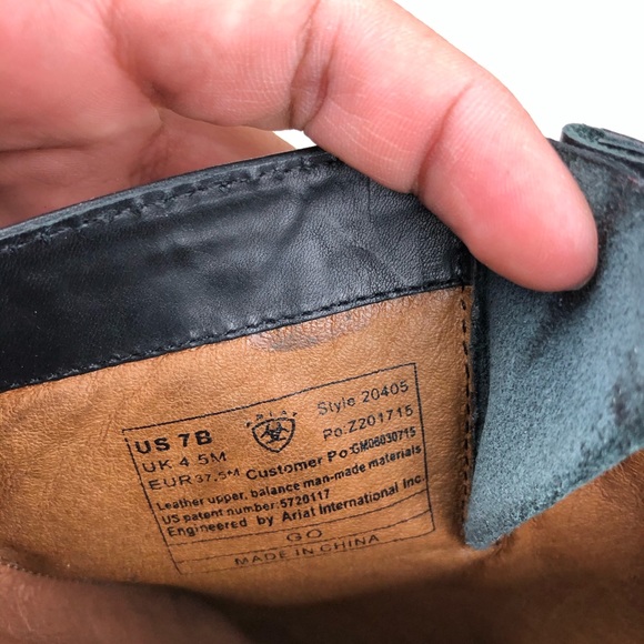 Ariat Studded black boots - Picture 4 of 7